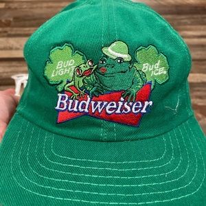 Vtg Budweiser frogs SnapBack